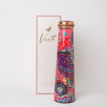 Load image into Gallery viewer, Slim Copper Bottle 750 ml,  Earth
