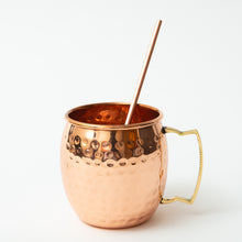 Load image into Gallery viewer, Copper Mugs Gift Set -Hand Hammered